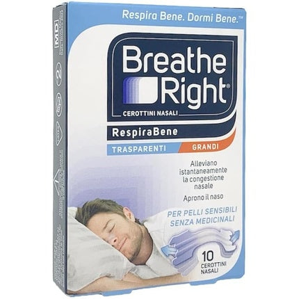 Breathe Right Clear Large Nasal Strips