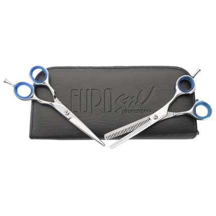 Eurostil Sculpting Scissors Set With Case 1ml