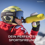 waterdrop Sports Bottle Stainless Steel Leakproof with Pull-Up Cap 800ml - Blue