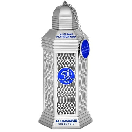 Al Haramain 50 Years Platinum Oud Eau De Parfum Spray 100ml