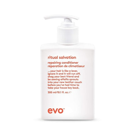 EVO Ritual Salvation Repairing Conditioner for Weak, Brittle, and Colored Hair 300ml