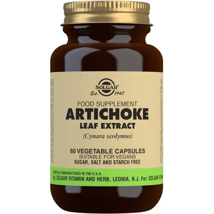 Solgar Artichoke Vegetable Capsules 60