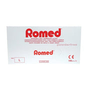 Romed Vinyl Gloves Powder-Free Large