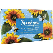 The English Soap Company Honeysuckle Dew Thank You Soap Bar 190g