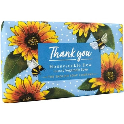 The English Soap Company Honeysuckle Dew Thank You Soap Bar 190g