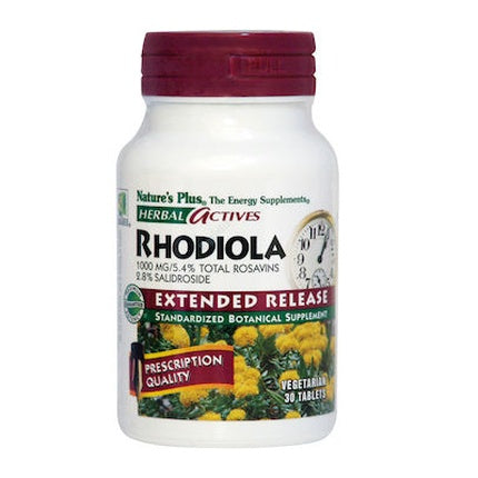 Nature's Plus Rhodiola 1000 Mg Extended Release - 30 Tablets