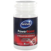 Manix Power Boost Dietary Supplement 30 Capsules Plant-Based