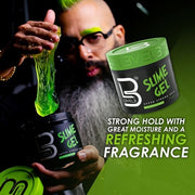 Slime Gel by L3VEL3 for Men 33.8 oz Super Strong Hold Gel