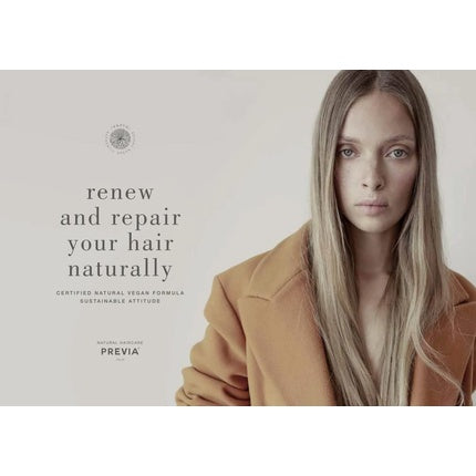 PREVIA Smoothing Taming Conditioner with Linseed Oil 1 Liter