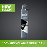 Dove Men + Care Advanced Invisible Dry Antiperspirant Aerosol Deodorant for Men 200ml