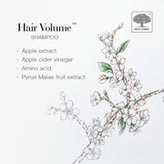 New Nordic Hair Volume Shampoo 250ml Herbal Volumising for Dry Damaged Hair - Suitable for Men and Women