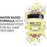 Eco Styler Black Castor & Flax Seed Oil 8oz