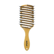 Rickiparodi Maxsoft Rectangular Hair Brush Golden