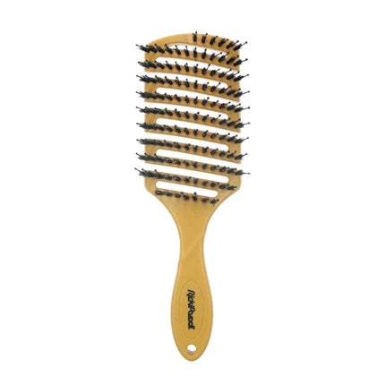 Rickiparodi Maxsoft Rectangular Hair Brush Golden