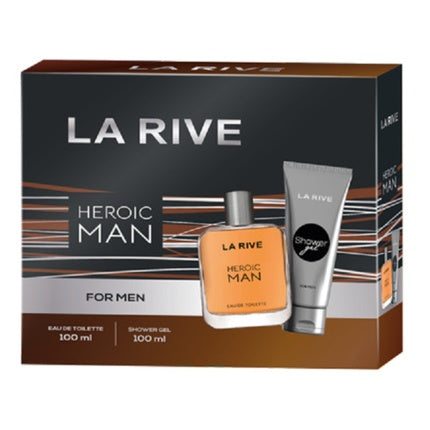 La Rive Heroic Gift Set EDT 100ml + Shower Gel 100ml