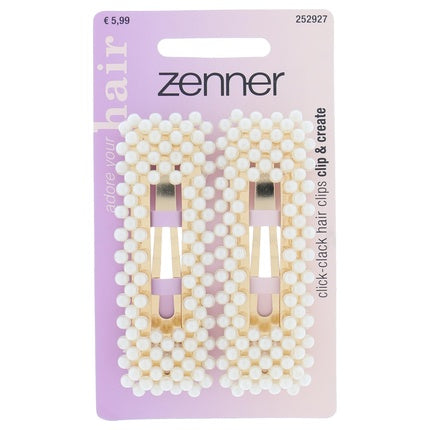 Zenner Hair Clip With Pearls