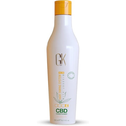 GK HAIR Global Keratin Hemp Conditioner 8.11 Fl Oz/240ml - Hydrating Strengthening Color Treated Damaged Repair Nourishing & Shine Infused with Organic Vegan Sulfate Paraben Free