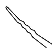Eurostil Eurostil Curved Hairpins Black 85mm Pack Of 1