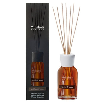 Millefiori Milano Aroma Diffuser Natural Vanilla & Wood 250 Ml