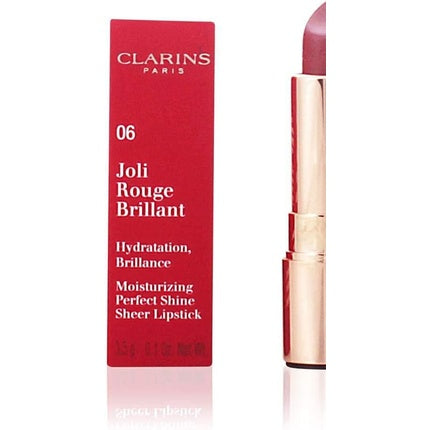 Clarins Joli Rouge Brillant Red Lipstick 761S Spicy Chili