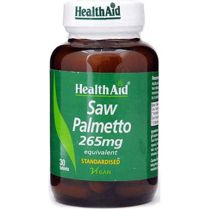 Health Aid Saw Palmetto Berry Extract For Healthy Male Urinary System 30 Tablets