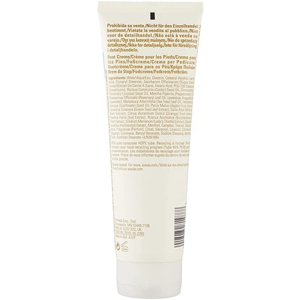 Aveda Foot Relief Moisturizing Cream 8.5oz Softens and Smoothes Calluses and Dry Patches