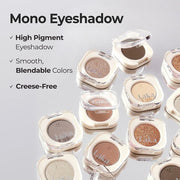 Laka Mono Eye Shadow 922 Snow Solid Color Genuine Japanese Product