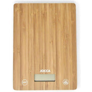 Jocca Nature Kitchen Scale 7161 Bamboo Digital Kitchen Scale With Lcd Display And Capacity Up To 5kg