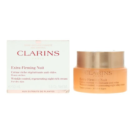 Clarins Extra Firming Wrinkle Control Regenerating Night Rich Cream 50ml For Women