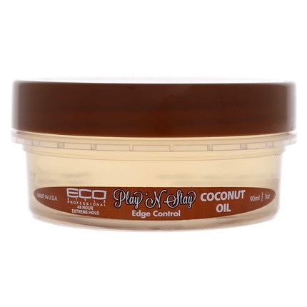 Ecoco Playn Stay Edge Control Gel with Coconut Oil 0.11kg