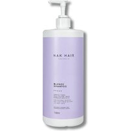Nak Blonde Range Blonde Shampoo - 1 Liter For Gray Hair