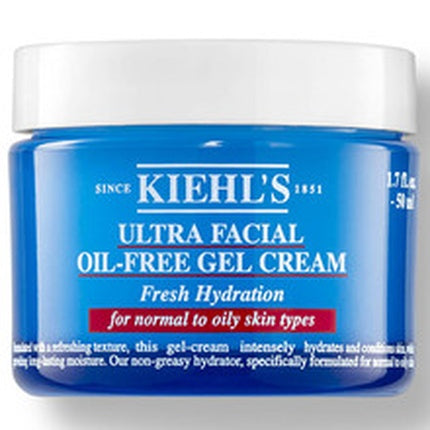 Kiehl's Ultra Facial Oilfree Gel Cream 50ml Moisturizing Gel Cream For Normal To Oily Skin