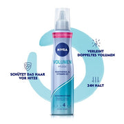 NIVEA Volumizing Care Extra Strong Foam Styler 150ml - Hold Level 4