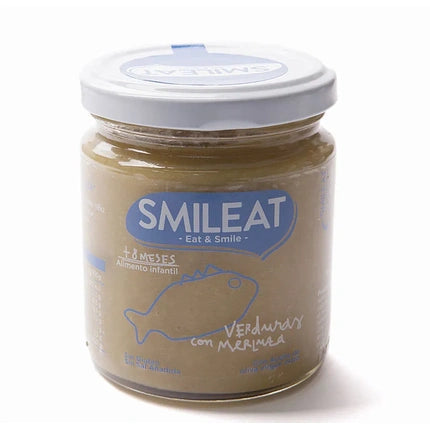 Smileat Organic Vegetable And Hake Puree 230g