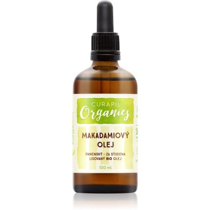 Curapil Organics Macadamia Oil 100 ml for Body and Hair
