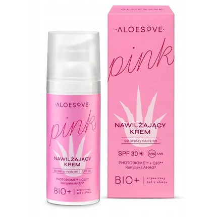 Aloesove Pink Moisturizing Day Cream Spf 30 50 Ml - Protects And Hydrates Your Skin