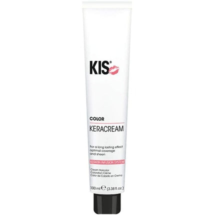 KIS KeraCream Color Permanent Hair Color Cream 100ml 6T High Coverage Intensive Hair Color Keratin Infusion - Animal Friendly & Sustainable