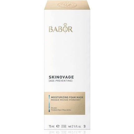BABOR SKINOVAGE Moisturising Foam Mask for Dry Skin Anti-Age Face Mask and Moisturizer Alcohol-Free Vegan Formula 50ml