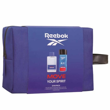 Reebok Move Your Spirit Eau De Toilette Spray 100ml - Pack of 3