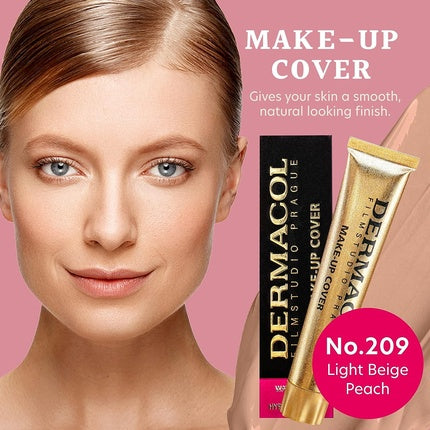 Dermacol Full Coverage Liquid Matte Foundation with SPF 30 30g Shade 209