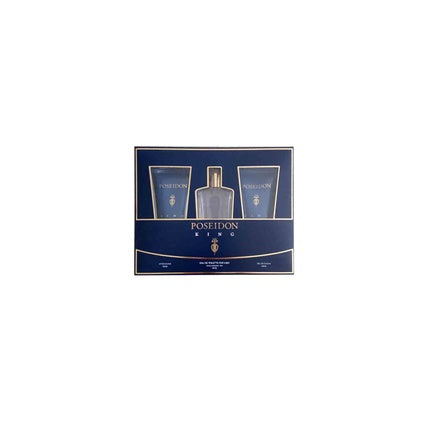 Instituto Espaol Aire De Sevilla Poseidon King Men Eau De Toilette Spray 150ml Set 3 Pieces