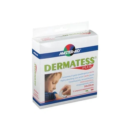 Pietrasanta Pharma Master Aid Dermatess Plus Hypoallergenic Dressing 12 Dressings 10x10 Cm