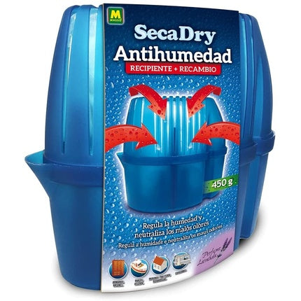 Masso 230493 Anti-Humidity, 0.45 Litres, Blue, 23 X 8 X 18.3 Cm