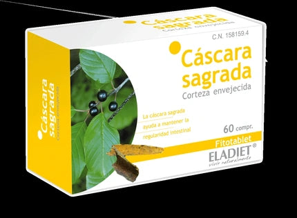 Eladiet Cascara Sagrada 300 Mg 60 Tablets