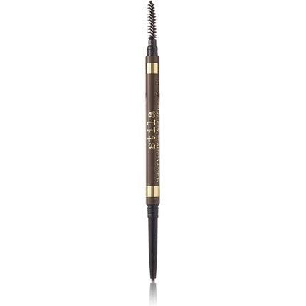 Stila Sketch & Sculpt Eyebrow Pencil Dark - Smudge-Proof & Double-Sided - Micro Tip