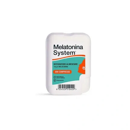 Sanifarma Melatonin System 300 Tablets 1 Milligram - Sleep Aid Supplement