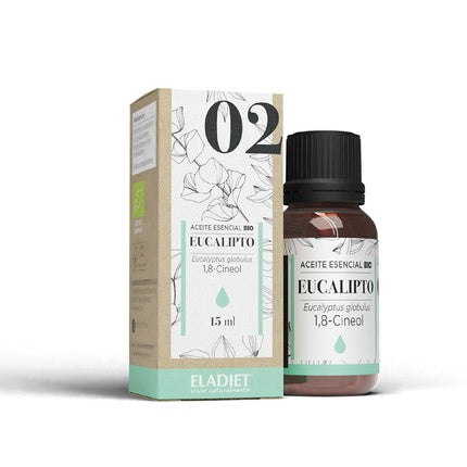 Eladiet Eucalyptus Essential Oil 02 Organic 15ml