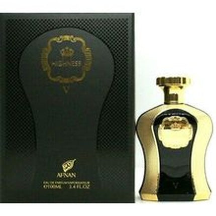 Afnan Highness V Black Eau De Parfum 100ml Unisex Spray