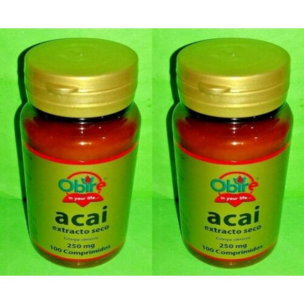 Obire Acai Extract Dry 250mg 100 Tablets