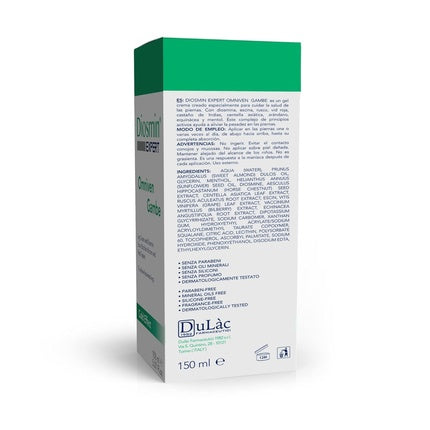 Dulàc Varicose Veins Treatment for Legs Cream for Circulation Cooling Effect Diosmin and Horse Chestnut Cream for Leg Swelling Relief Relaxing Leg Cream